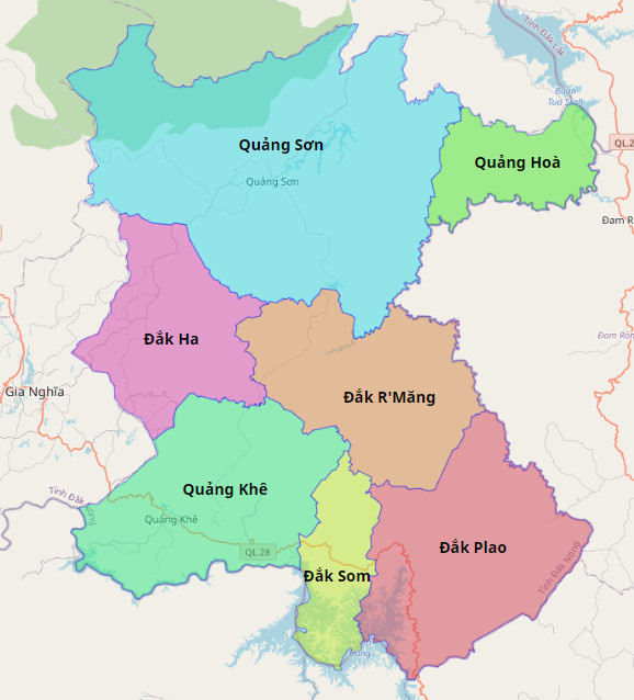 taxi Đăk Glong